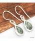 Boucles d'oreilles goutte en Seraphinite Boucles d'oreilles en pierres KC93.3