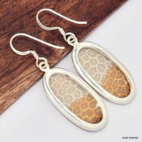 Boucles d'oreilles en Corail indonésien Bijoux en Corail KC95