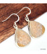 Boucles d'oreilles goutte en Corail indonésien Bijoux en Corail KC95.1