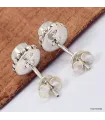 Boucles d'oreilles clous en Cristal de roche - Boucles d'oreilles en pierres naturelles