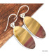 Boucles d'oreilles pendantes Jaspe Mokaïte Bijoux en Jaspe KC103