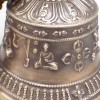 Cloche et dorjé tibétain bronze 16 cm Cloches et dorjé tibétains DOVAJ16
