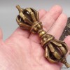 Cloche et dorjé tibétain bronze 16 cm Cloches et dorjé tibétains DOVAJ16