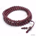 Mala tibétain108 perles en Graines de Lotus brunes - Mala tibétain 108 perles