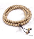 Mala 108 perles en Graines de Lotus beiges Mala tibétain 108 perles MALOT2