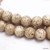 Mala 108 perles en Graines de Lotus beiges Mala tibétain 108 perles MALOT2