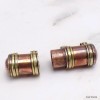 Pendentif tibétain tube en cuivre Bijoux tibetains bouddhistes 2670