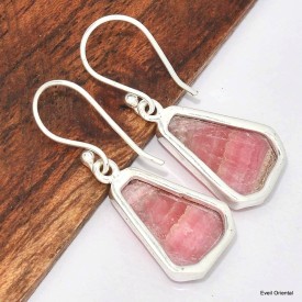 Boucles d'oreilles Rhodochrosite forme libre Bijoux en Rhodochrosite KC105.2