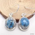 Boucles d'oreilles ovales Jaspe K2 - Bijoux en Jaspe K2