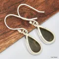 Boucles d'oreilles Ammolite verte grade AAA - Bijoux en Ammolite