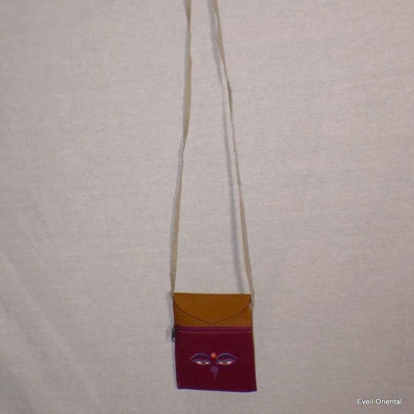 Sacoche bouddhiste bandoulière Sacs tibétains et indiens SACDT4