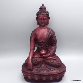 Grande Statuette Bouddha rouge Amitabha 27 cm Statuettes Bouddhistes STARB1.3