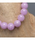 Bracelet mala tibétain Kunzite mauve Bracelet Mala tibétain BRAM29