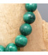 Bracelet mala tibétain en Malachite Bracelet Mala tibétain BRAM32
