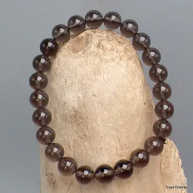 Bracelet mala tibétain Quartz fumé - Bracelet en perles et Pierres naturelles