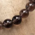 Bracelet mala tibétain Quartz fumé - Bracelet en perles et Pierres naturelles