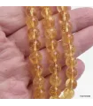 Mala tibétain en Citrine naturelle - Mala tibétain 108 perles