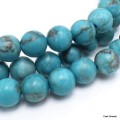 Collier mala tibétain en Turquoise Africaine Mala tibétain 108 perles MADP51