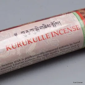 Encens tibétain Kuruculle pour rituels tantriques boite rigide - Encens tibétains, accessoires