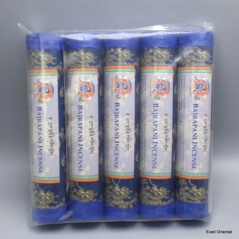 Encens tibétain de protection Vajrapani boite rigide - Encens tibétains, accessoires