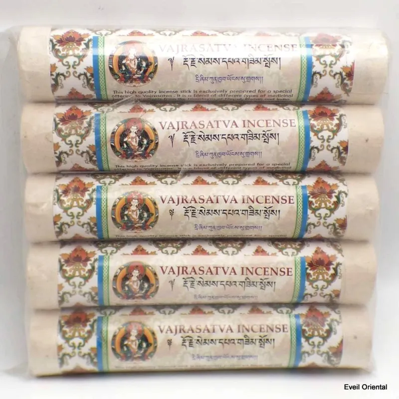 Encens tibétain de purification et méditation Vajrasatva - Encens tibétains, accessoires