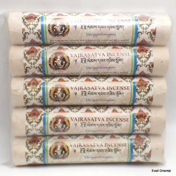 Encens tibétain de purification et méditation Vajrasatva - Encens tibétains, accessoires