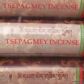 Encens tibétain Tsepagmey - Guérison, méditation, offrandes - Encens tibétains, accessoires