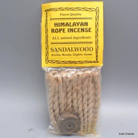 Encens tibétain cordelette Bois de santal Encens tibétains, accessoires ENC310