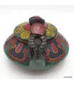 Petite Théière tibétaine en pierres authentiques - Artisanat tibétain bouddhiste