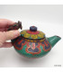 Petite Théière tibétaine en pierres authentiques Artisanat tibétain bouddhiste TH10