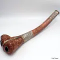 Rare Kangling trompette tibétaine en cuivre - Objets rituels bouddhistes