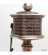 Moulin à prière bouddhiste 21 cm en cuivre Objets rituels bouddhistes 7002