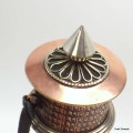 Moulin à prière bouddhiste 21 cm en cuivre Objets rituels bouddhistes 7002