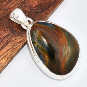 Pendentif Pietersite forme libre Pendentifs pierres naturelles KC120