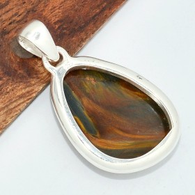Pendentif Pietersite forme libre Pendentifs pierres naturelles KC120