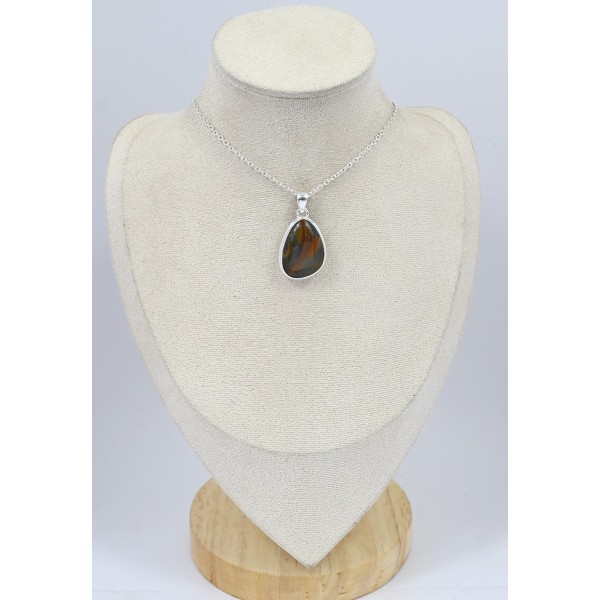 Pendentif Pietersite forme libre Pendentifs pierres naturelles KC120