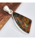 Pendentif asymétrique en Pietersite fauve Pendentifs pierres naturelles KC120.3