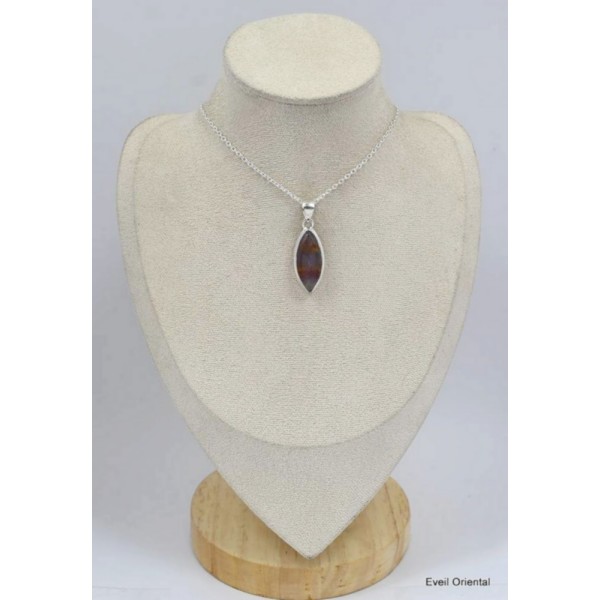 Authentique Cacochynite Super Seven marquise Pendentifs pierres naturelles KC121