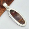 Pendentif Super Seven oval allongé Pendentifs pierres naturelles KC121.3