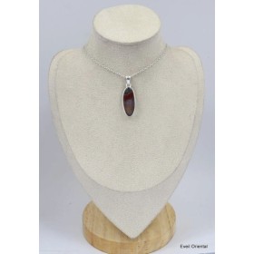 Pendentif Super Seven oval allongé Pendentifs pierres naturelles KC121.3
