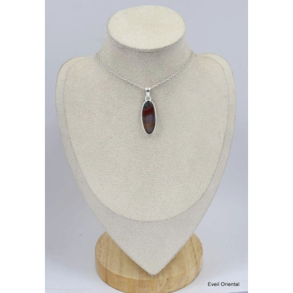 Pendentif Super Seven oval allongé Pendentifs pierres naturelles KC121.3