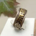 Bague tibétaine mantra et dorjé - Bagues tibétaines bouddhistes