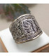 Bague tibétaine avec filigrane Bagues tibétaines bouddhistes ABT5.1