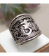 Bijou Bague tibétaine filigrane OM 56/62 Bagues tibétaines bouddhistes ref 106