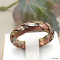 Anneau en cuivre et laiton, T 59 à 65 - Bijoux en Cuivre