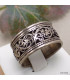 Bague tibétaine Filigrane taille 55 à 65 Bagues tibétaines bouddhistes ref 38a
