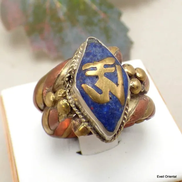 Bague tibétaine bouddhiste tresse T 56 - Bagues tibétaines bouddhistes