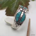 Bague tibétaine métal blanc pour homme - Bagues tibétaines bouddhistes