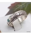 Bague tibétaine Tournante mantra bouddhiste - Bagues tibétaines bouddhistes