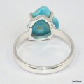 Bague Turquoise Kingman taille 54 Bijoux en Turquoise KC125.1